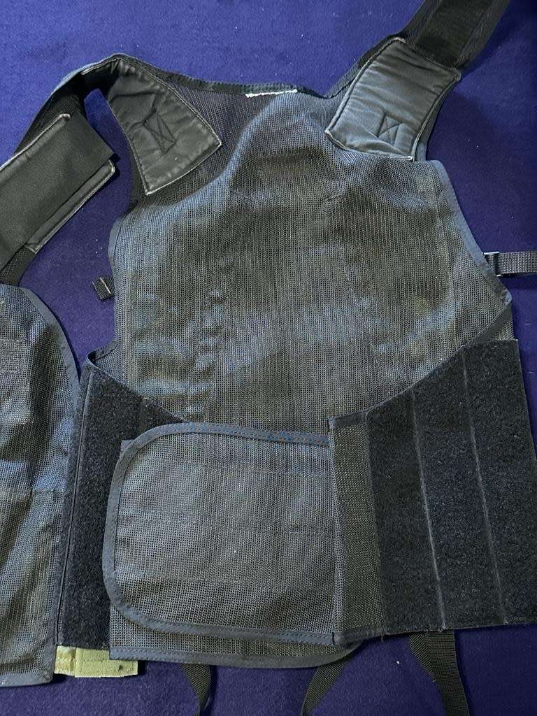 SAP Taskforce Olive Green Combat Vest with 4 Additional Loading Panels - Great Condition