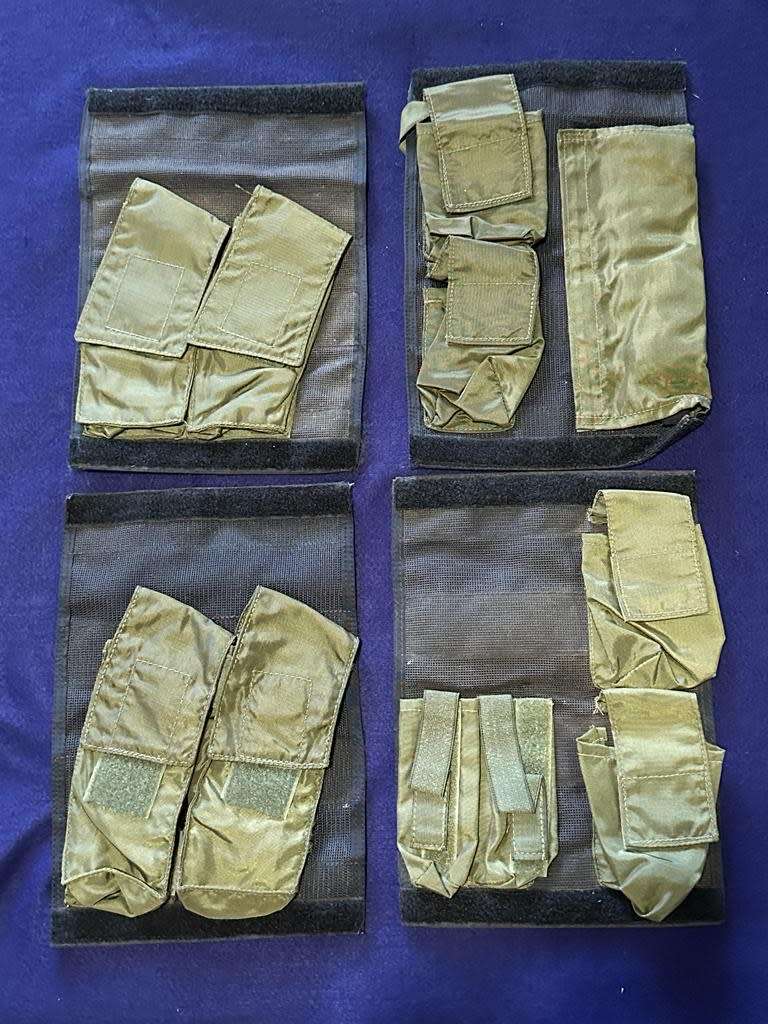 SAP Taskforce Olive Green Combat Vest with 4 Additional Loading Panels - Great Condition