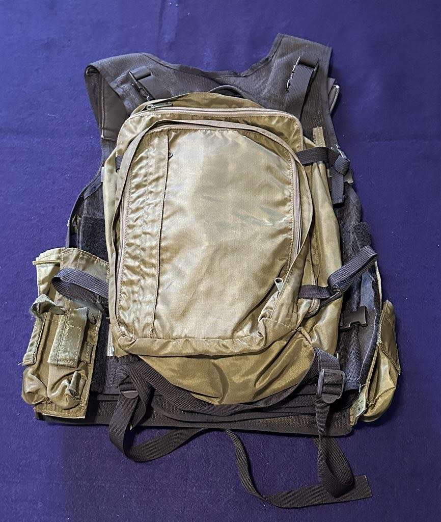 SAP Taskforce Olive Green Combat Vest with 4 Additional Loading Panels - Great Condition