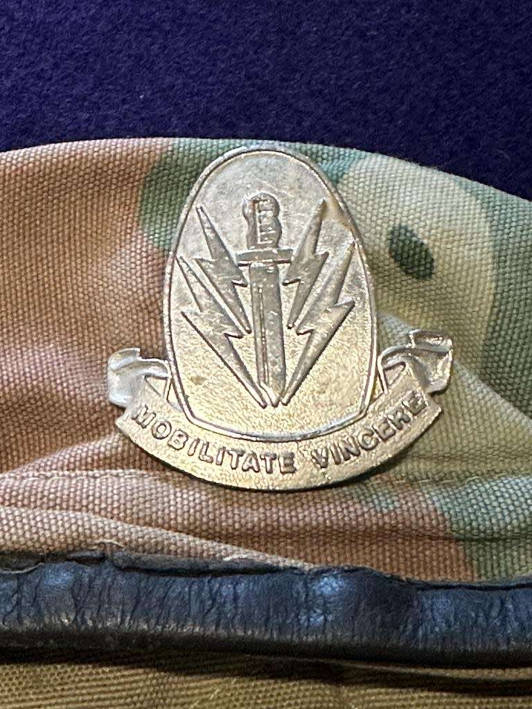 SA Army 61 Mech Camouflage Beret