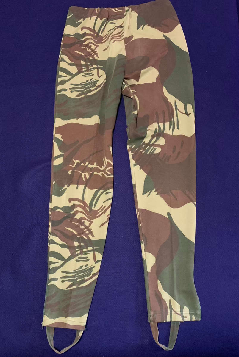 Rare RHODESIAN Camoflage 2 Piece Tracksuit - Condition As Issued, Made by Sprinter, Size M