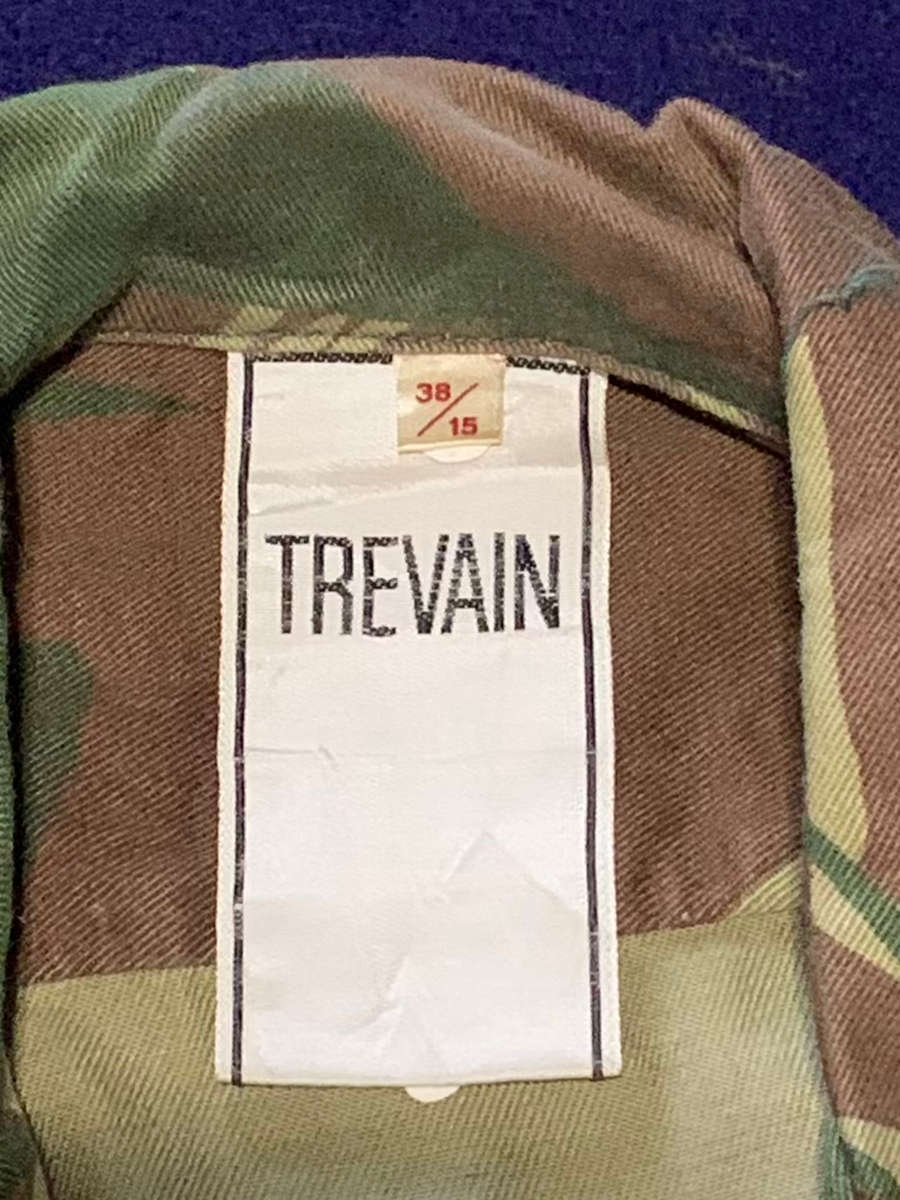 RHODESIAN Long Sleeve Camoflage Shirt - Lance Corporal - Manufactured by Trevain, Size 38/15
