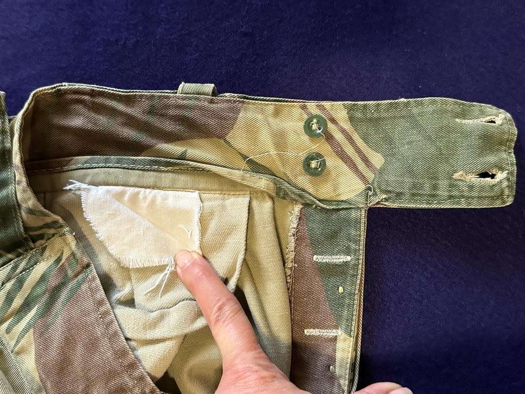 RHODESIAN ARMY CAMO TROUSERS, with Rear Padding and Waist Adjuster