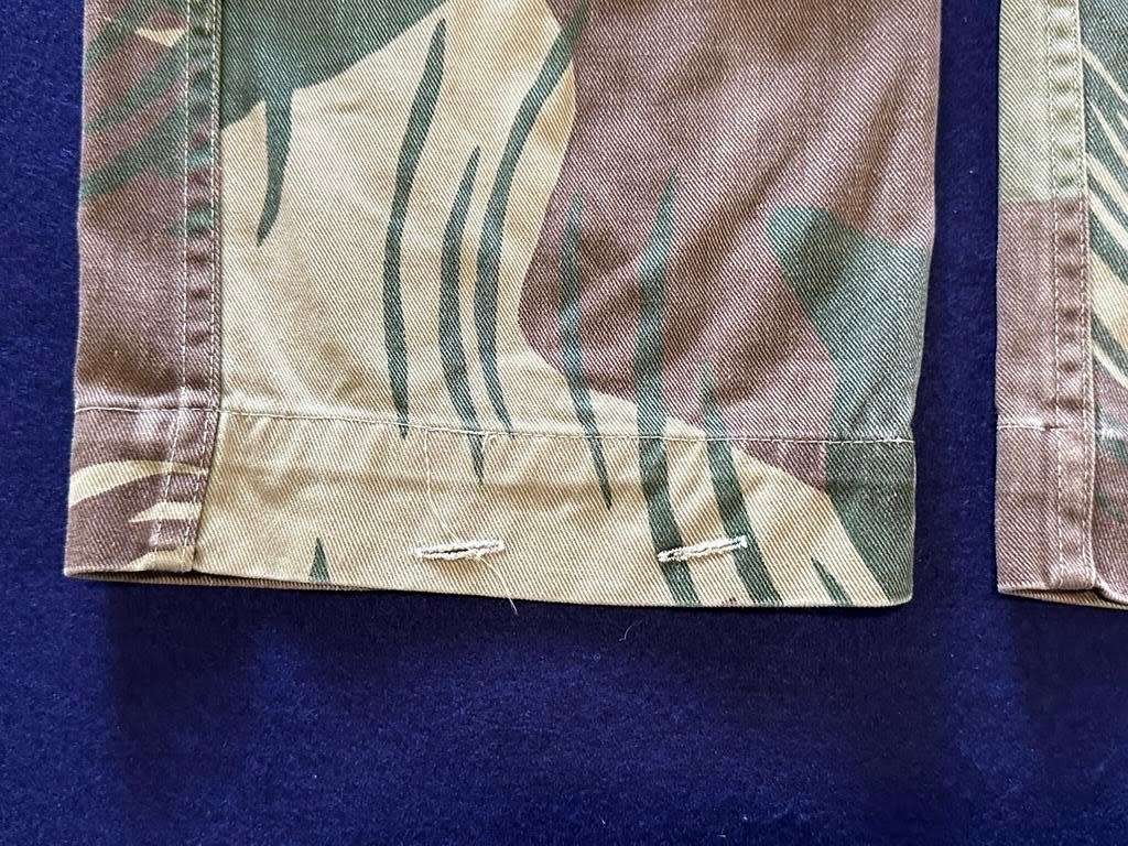RHODESIAN ARMY CAMO TROUSERS, with Rear Padding and Waist Adjuster