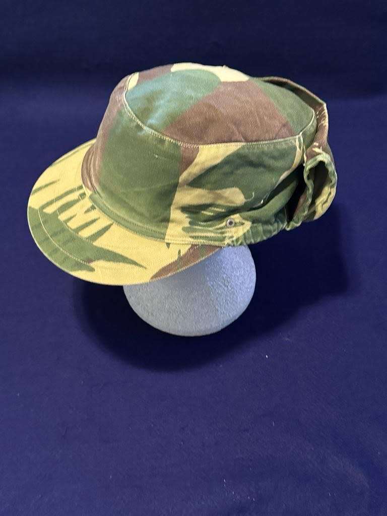 RHODESIA Camoflage Hard Peak Cap - Great Condition