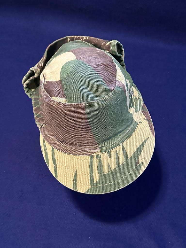 RHODESIA Camoflage Hard Peak Cap - Great Condition