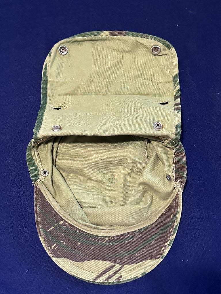 RHODESIA Camoflage Hard Peak Cap - Great Condition