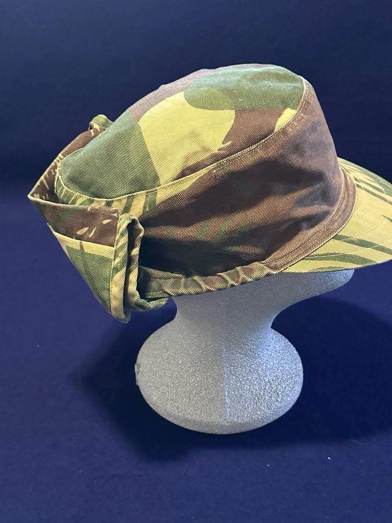 RHODESIA Camoflage Hard Peak Cap - Great Condition