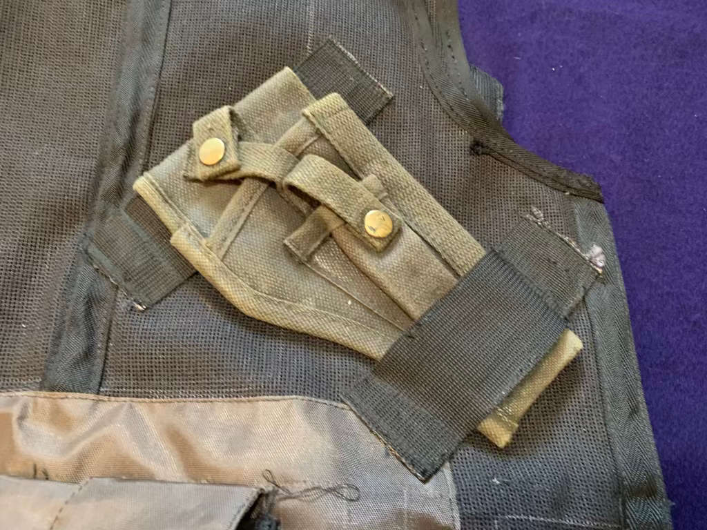 SA Army / SAP Personalised Battle Vest - with 2 Canvas Pouches, Water Bottle & Pouch & Gun Holster