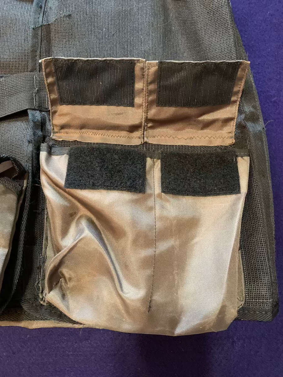 SA Army / SAP Personalised Battle Vest - with 2 Canvas Pouches, Water Bottle & Pouch & Gun Holster