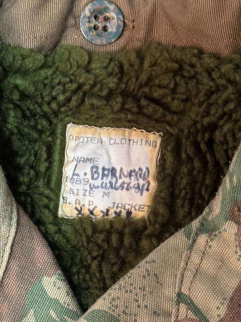 SAP / Koevoet Camoflage Jacket with Inner - Size Medium, Manufacturers Protea Clothing 1989