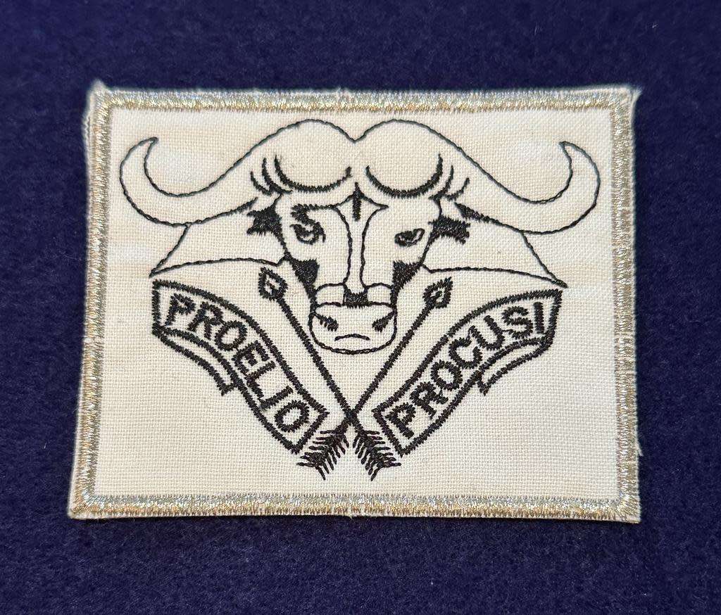 32 Battalion Lurex & Cotton Badge - 85mm x 65mm Size