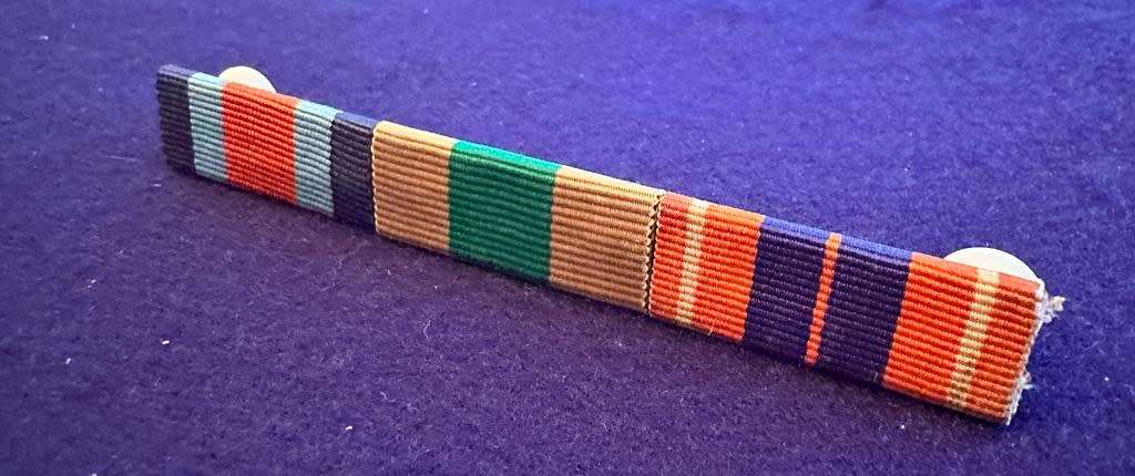 SA Army Medal Bar - Pro Patria, 10year Service and MM