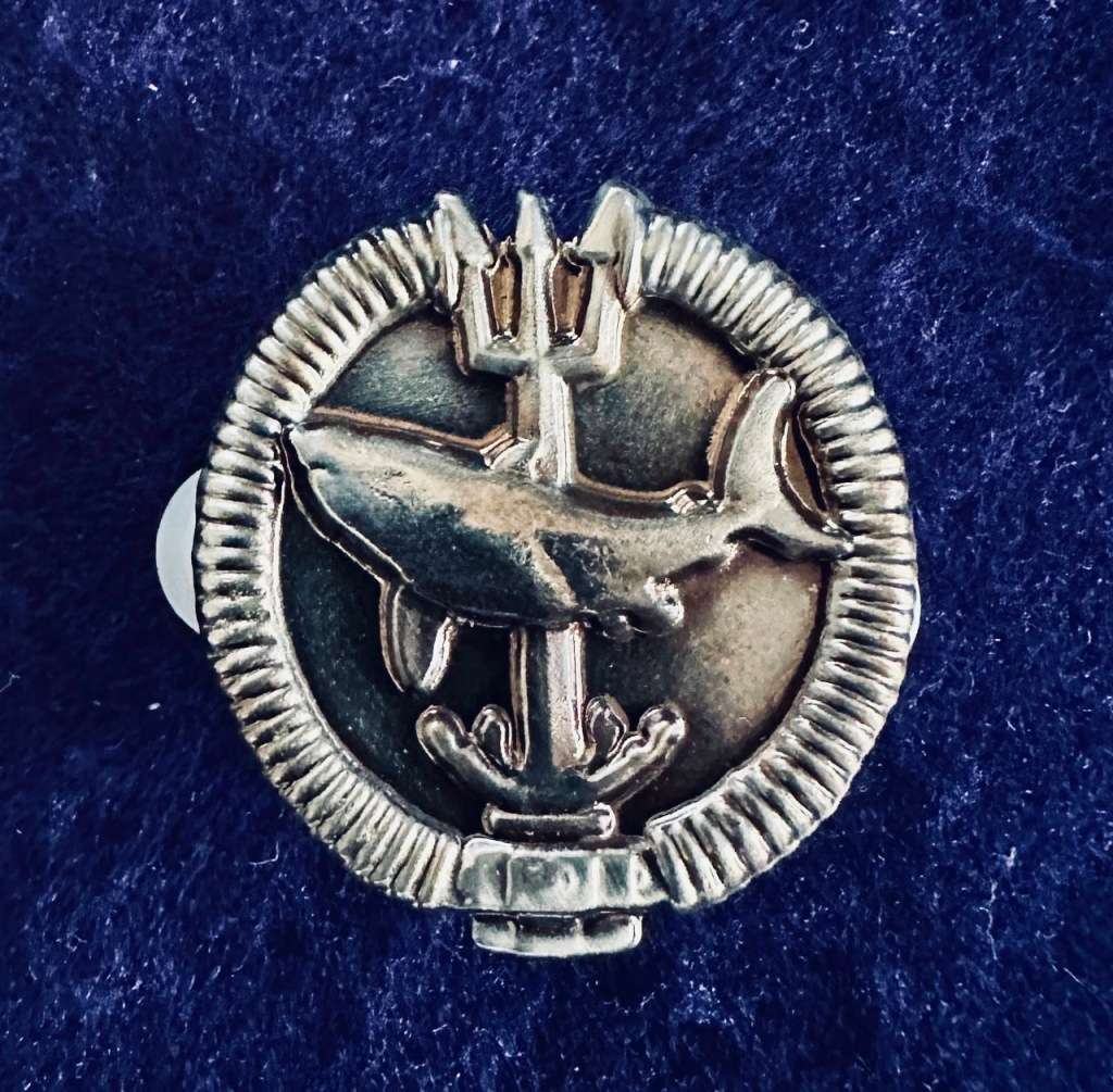 SADF / SA Army Recce Attack Diver Qualification Badge, pins intact