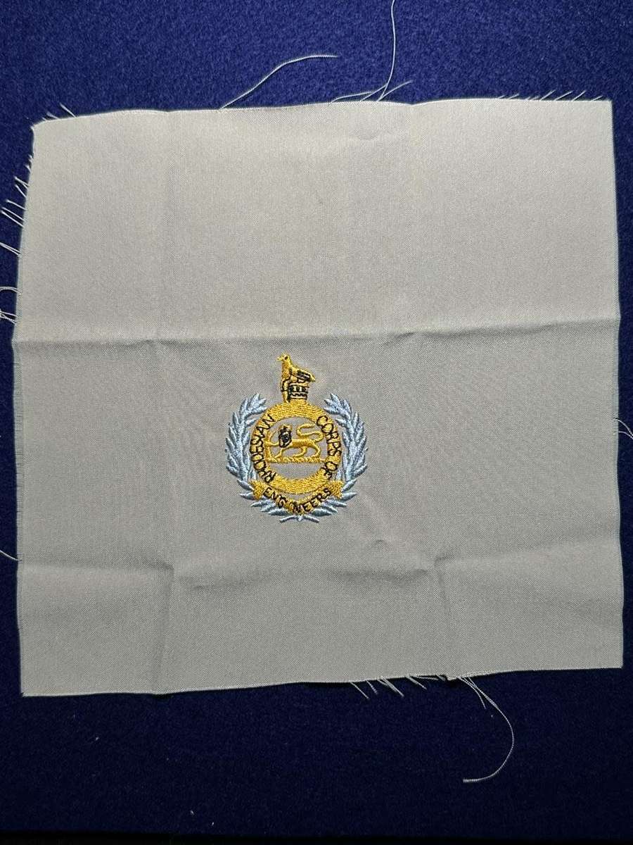 RHODESIAN CORPS OF ENGINEERS SHIRT PATCH