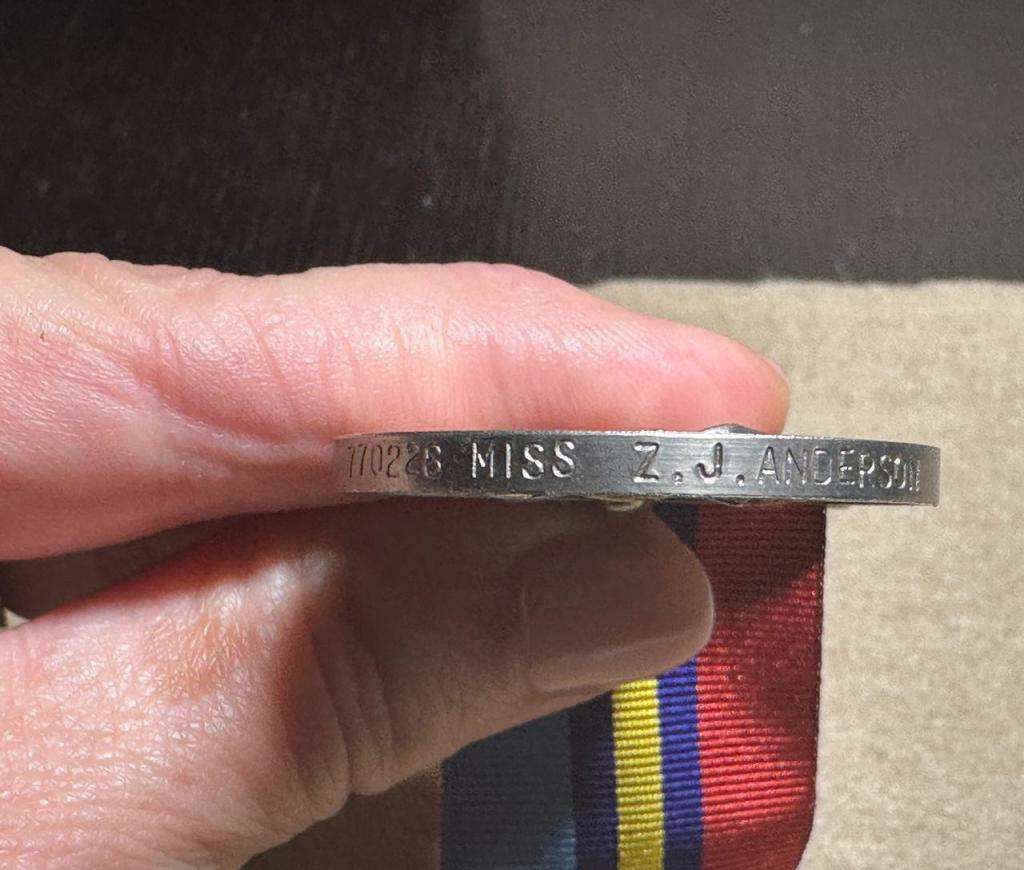 Rhodesia Womans Services - GSM 770228 MISS Z J ANDERSON