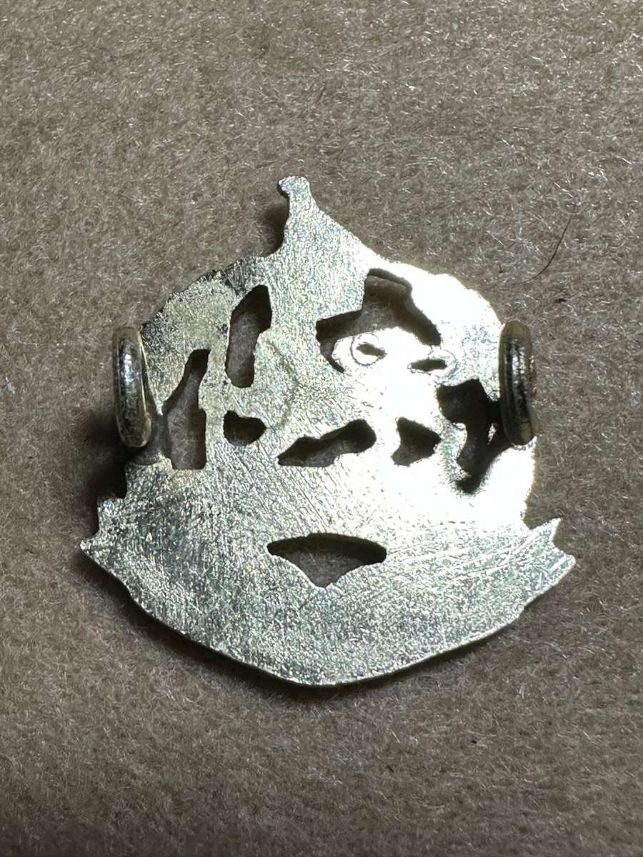 Rhodesian Corps of Military Police - Single Right facing Anodised Collar - 1970 to 1980