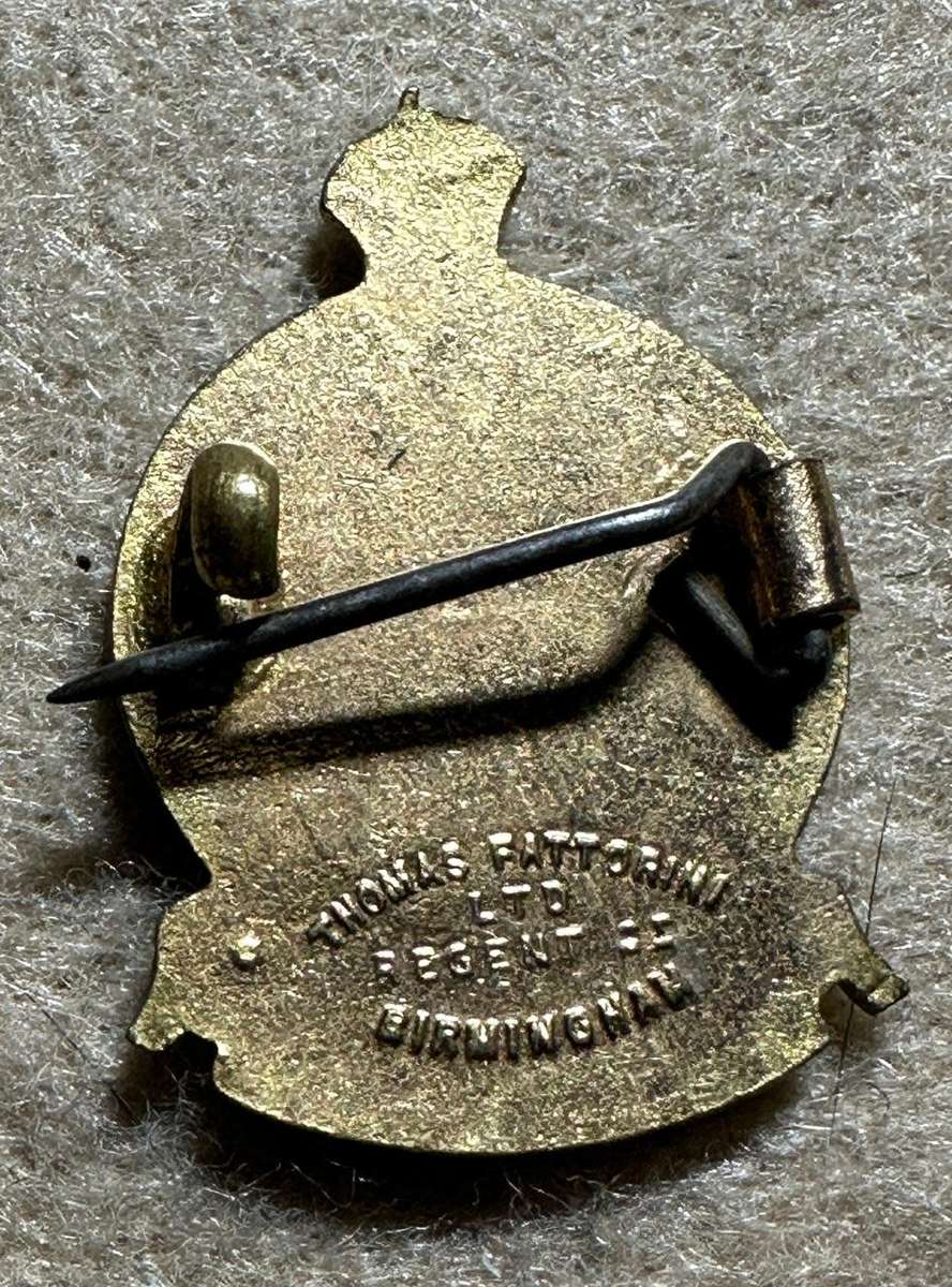 Rhodesia BRITISH EMPIRE SERVICE LEAGUE - BROOCH KINGS CROWN BESL, by THOMAS FATTORINI (REGENT), BIRM