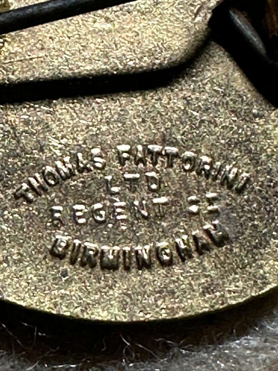 Rhodesia BRITISH EMPIRE SERVICE LEAGUE - BROOCH KINGS CROWN BESL, by THOMAS FATTORINI (REGENT), BIRM