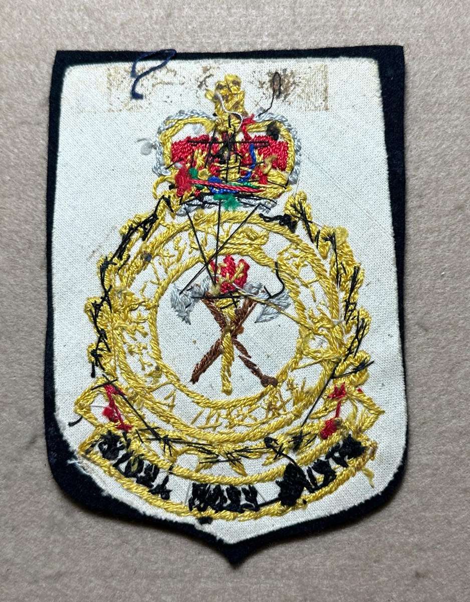 Rhodesian Air Force - RRAF 2 SQN OVERALL QC COTTON - motto STRIKE FROM ABOVE