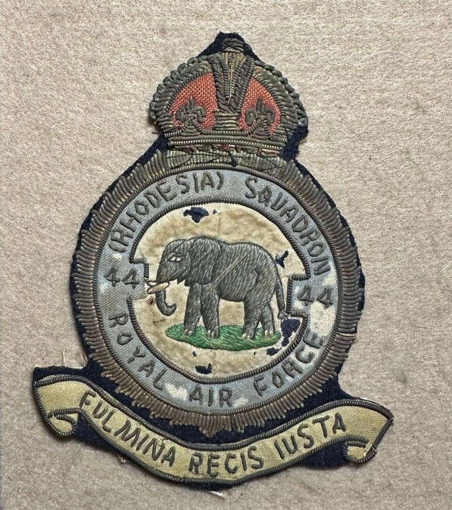 Rhodesian Air Force - RAF 44 RHODESIA SQD KC BLAZER BULLION