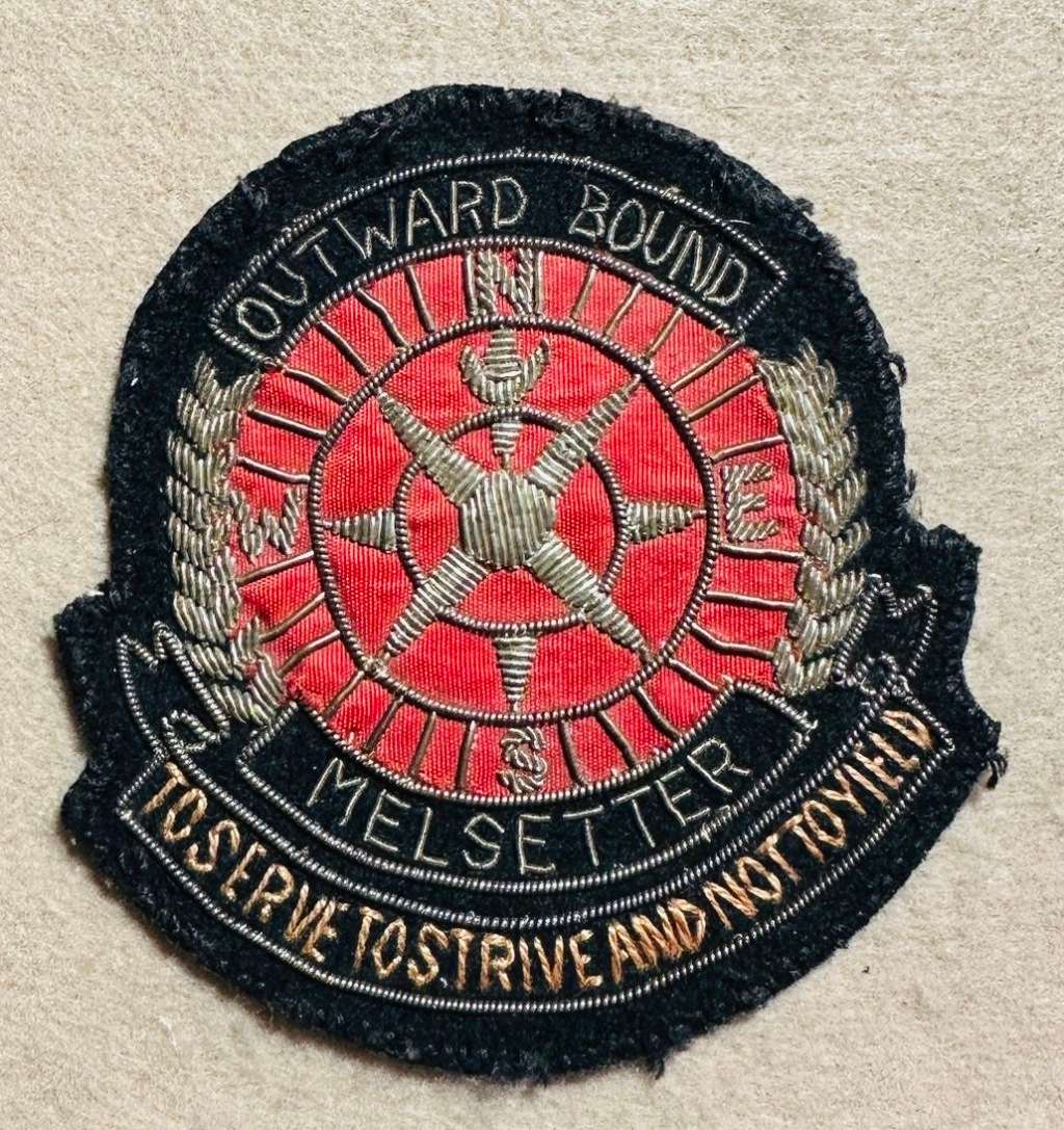 Rhodesia - OUTWARD BOUND MELSETTER - BULLION BLAZER BADGE