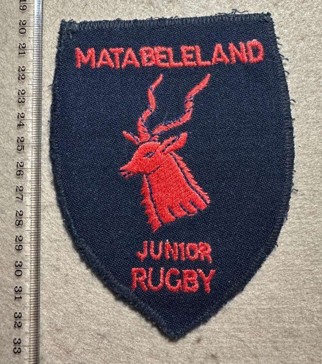 Rhodesia - MATABELELAND - PROVINCIAL SPORT COLOURS - JUNIOR RUGBY