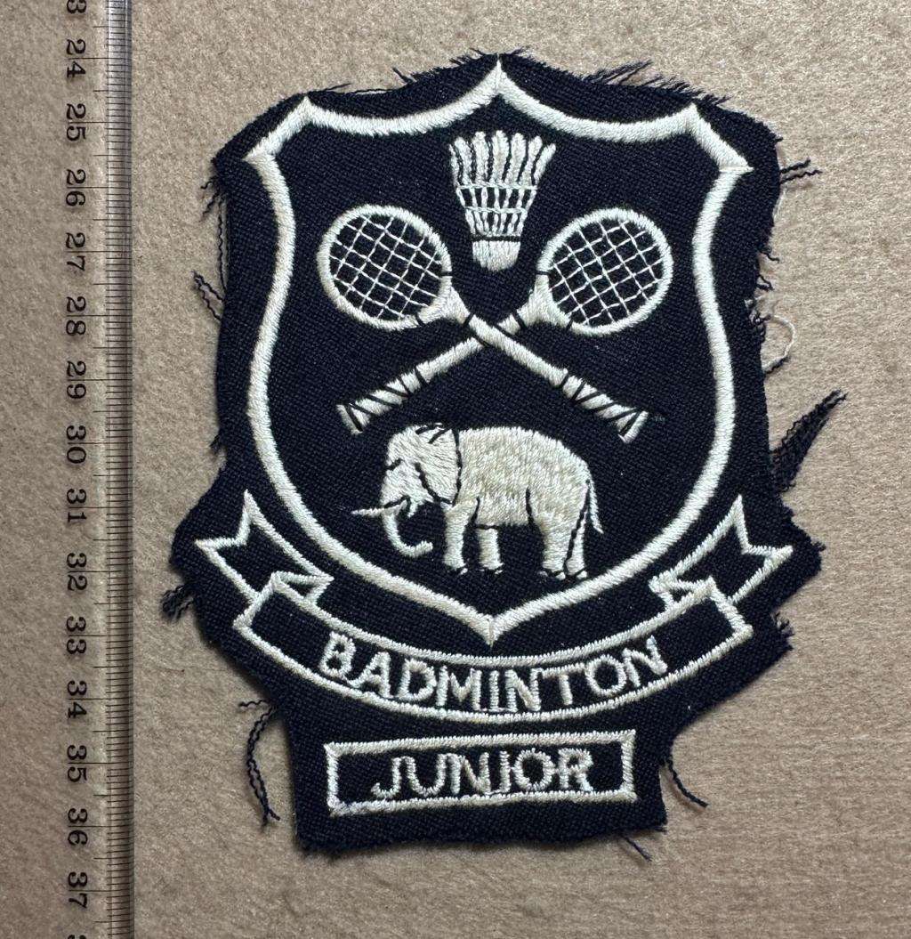 Rhodesia - MATABELELAND - PROVINCIAL SPORT COLOURS - BADMINTON JUNIOR