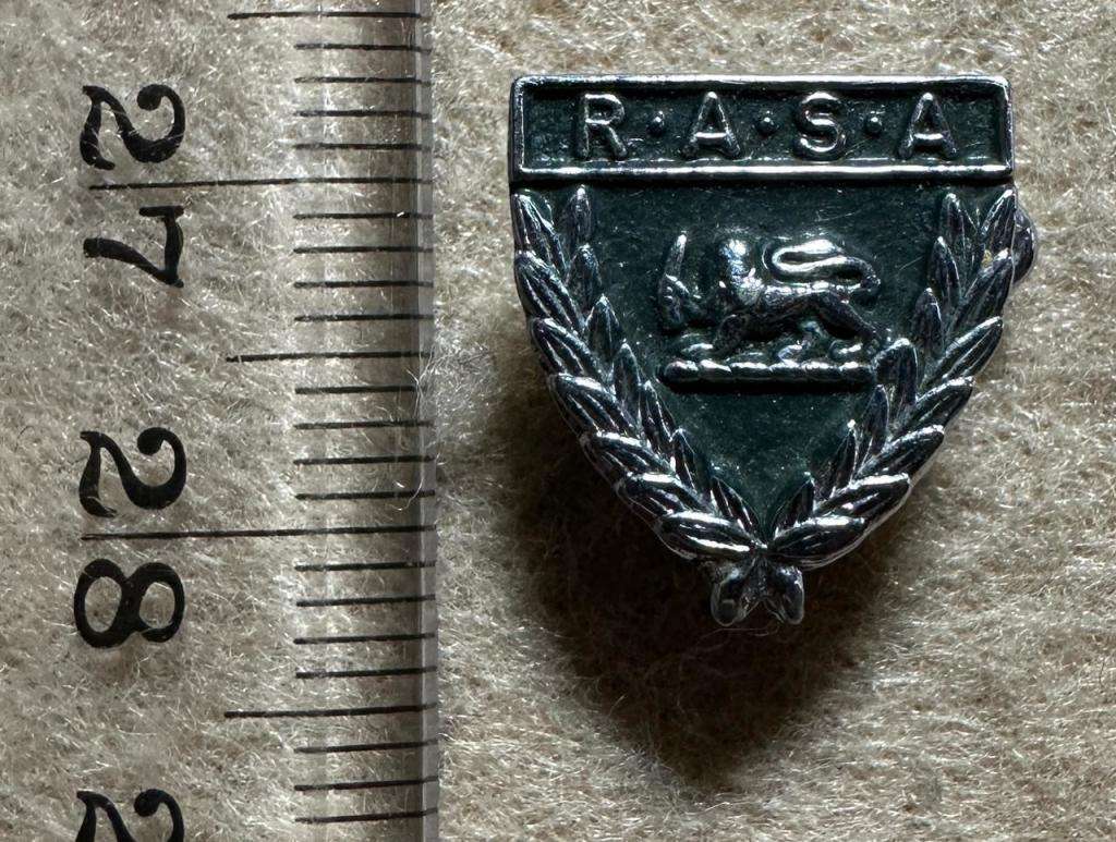 RHODESIA RASA BADGE