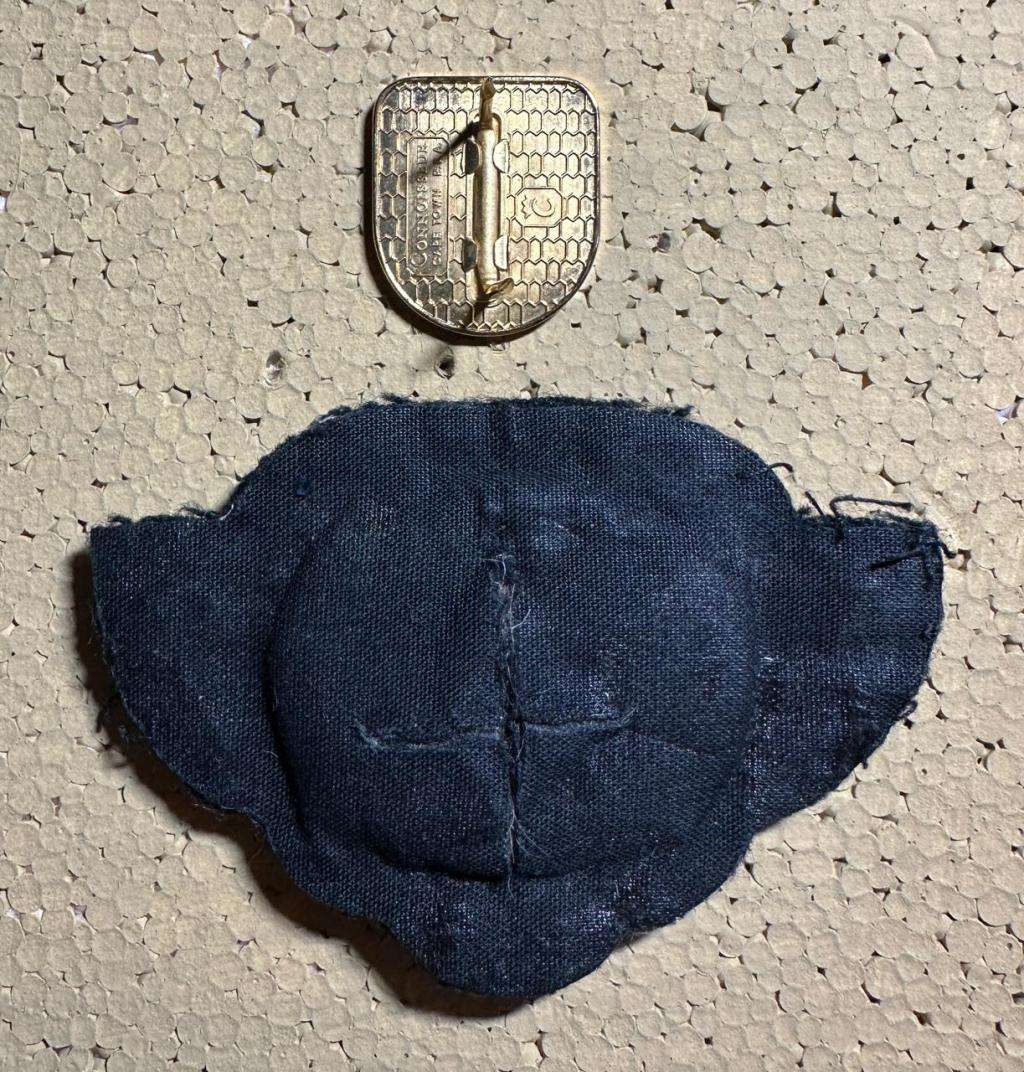 South African Civil Aviation - SAA CAP BADGE & BULLION WREATH, by CONNOISSEUR, CAPE TOWN