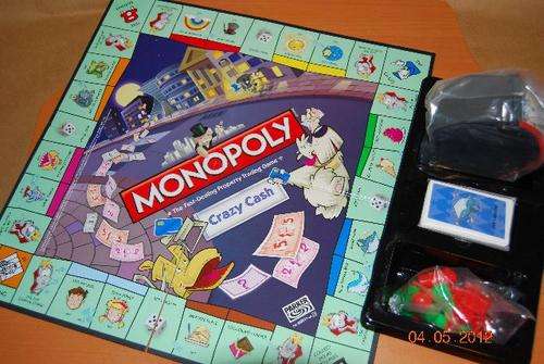 MONOPOLY CRAZY CASH GAME NEW IN BOX
