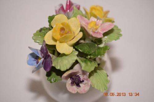 ROYAL ADDERLEY FLORAL MADE FROM BONE CHINA