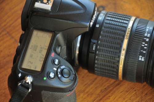 Nikon D300 with 18-200 Tamron lens included