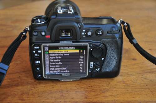 Nikon D300 with 18-200 Tamron lens included