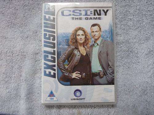 EXCLUSIVE    CSI=NY       THE GAME