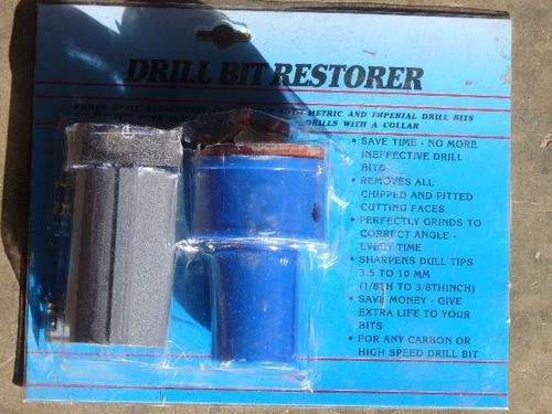 DRILL BIT RESTORER NEVER A BLUNT DRILL AGAIN