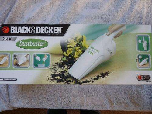 BRAND NEW 2.4 V BLACK AND DECKER DUST BUSTER