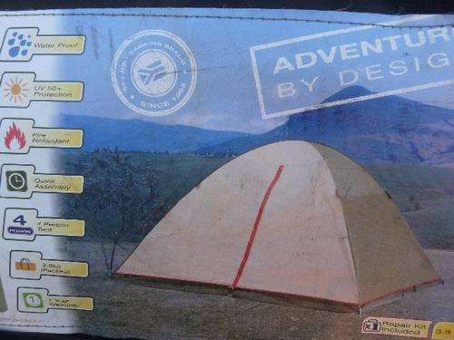 BRAND NEW 4 PERSON DOME TENT