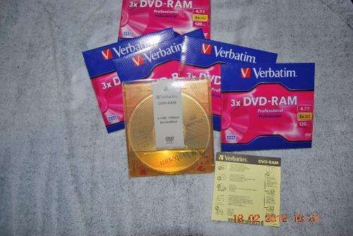 BRAND NEW AND SEALED  DVD-RAM PROFESSIONAL 4.7MB-120MIN  PLEASE READ