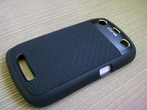 *** Black Blackberry 9360 Curve Hard Cover *** Slick Design*** Brand New***COVER ONLY***