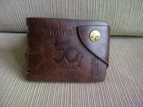 **Men's Genuine Leather Wallet**Brown**High Quality**Comes in a BOX, Great Christmas Gift**