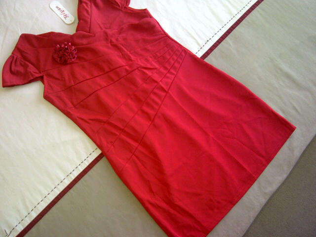 **Red Funky Design Ladies Mini Dress**Great Quality***XL ONLY***BRAND NEW**