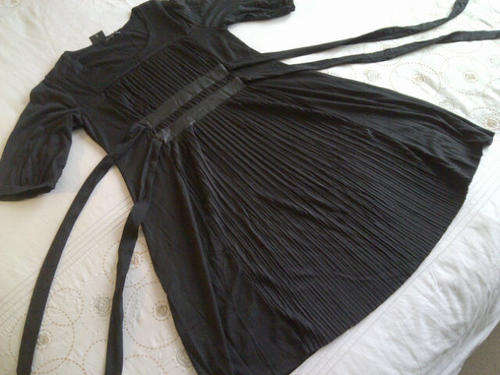 *Stunning Ladies Half Sleeve Dress With Leather Like Detail*2 Colours*S/M, L/XL, XL/XXL*BEAUTIFUL*