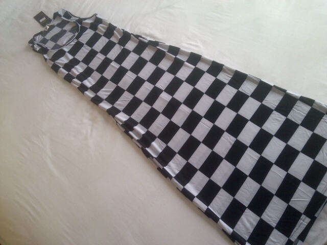 ***Cute & Funky Ladies Sleeveless Check Summer Dresses***Black, Red, Navy***L, XL, XXL***BRAND NEW**