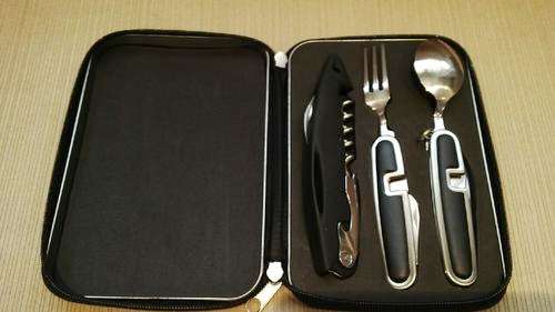 **3 Piece Stainless Steel Cutlery Set***FORK, SPOON, KNIVES, CAN & BOTTLE OPENER**BRAND NEW**