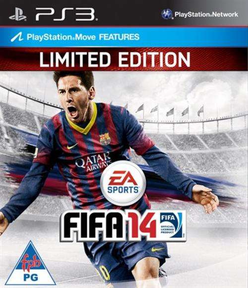 ***Fifa 14 Limited Edition PS3***Playstation Move Features***Good Condition***