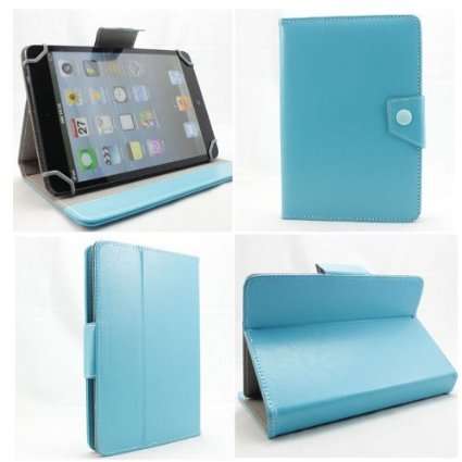 *Universal 7" PU Leather Stand Cover**Fits Any 7" Tablet/Device*Black, Pink, Blue, Purple**4 Avail*