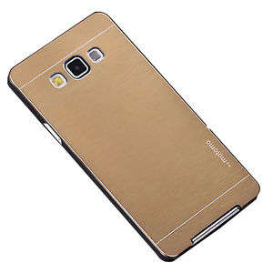 **Samsung Galaxy A7 Motomo Ino Brushed Metal Case**Ultra Slim**SILVER, PINK, GOLD ONLY**BRAND NEW**