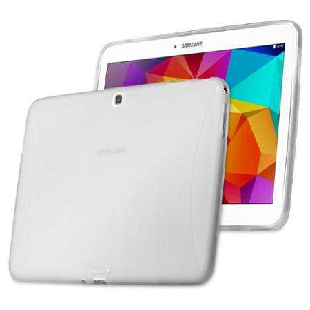 ***Samsung Galaxy TAB 4 ( 10.1 ) TPU Flexible Back Cover & Screen Protector***CLEAR ONLY***