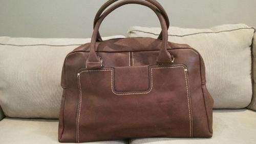 **Stunning Tan Duffle Style PU Leather Travel Bag**63cm**Great Quality Piece**BEAUTIFUL**LAST ONE**